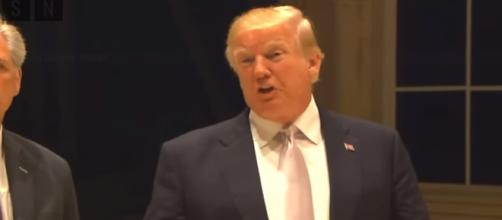 Donald Trump at Mar-a-Lago, via YouTube