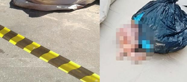 Grávida de oito meses é morta e deixada em sacos de lixo Grávida de oito meses é morta e deixada em sacos de lixo