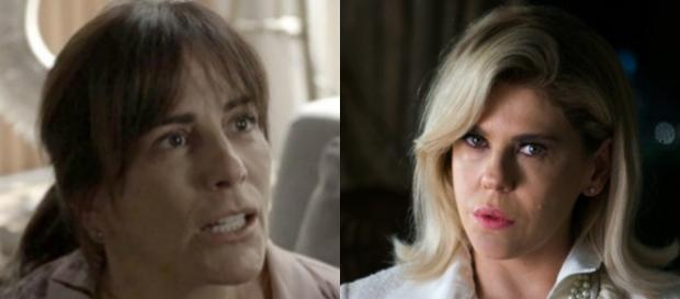 Duda e Jô na novela 'O Outro Lado do Paraíso'. (Foto Reprodução). Duda e Jô na novela 'O Outro Lado do Paraíso'. (Foto Reprodução).