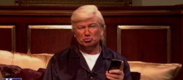 Alec Baldwin on "SNL," via Twitter Alec Baldwin on "SNL," via Twitter