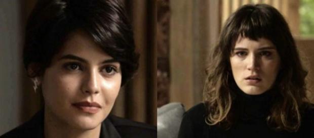 Clara fica preocupada com diagnóstico de câncer de Adriana em O Outro Lado do Paraíso (Foto: TV Globo) Clara fica preocupada com diagnóstico de câncer de Adriana em O Outro Lado do Paraíso (Foto: TV Globo)