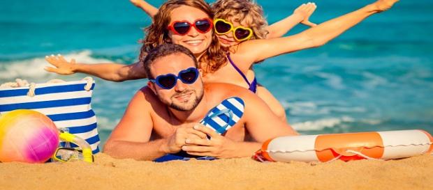 Disfrutando las vacaciones en familia Disfrutando las vacaciones en familia