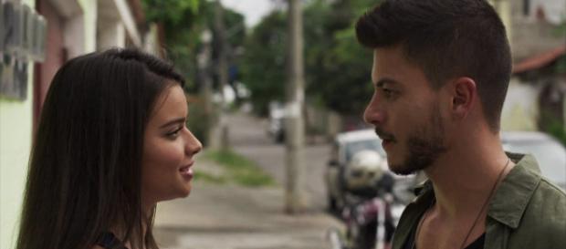 Melissa se divorcia de Diego por ele ter disfunção erétil em O Outro Lado do Paraíso (Foto: TV Globo) Melissa se divorcia de Diego por ele ter disfunção erétil em O Outro Lado do Paraíso (Foto: TV Globo)