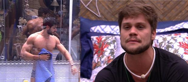 O pegador, Breno, elogiou o brother Lucas O pegador, Breno, elogiou o brother Lucas