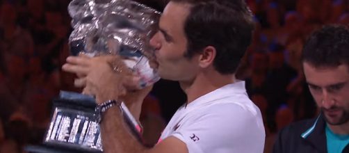 Roger Federer won the 2018 Australian Open/ Photo: screenshot via Australian Open TV channel on YouTube