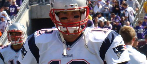 Tom Brady will be looking to be the first player to win the Super Bowl in his MVP winning season [Image Via: Mark J Sebastian/Wikimedia Commons]