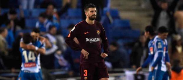 Gerard Piqué voltou a armar bagunça com o Espanhol Gerard Piqué voltou a armar bagunça com o Espanhol