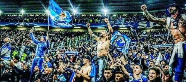 Les ultras du FC Porto en nombre au Juventus Stadium Les ultras du FC Porto en nombre au Juventus Stadium