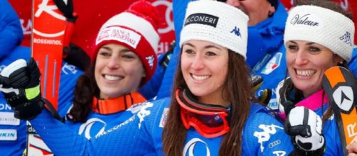 Federica Brignone, Sofia Goggia e Nadia Fanchini: il recente podio tutto azzurro a Bad Kleinkirchheim