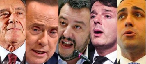 I leader dei principali partiti che si presenteranno alle elezioni del 2018