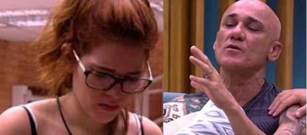 Ayrton chama atenção da filha no ''BBB18'' Ayrton chama atenção da filha no ''BBB18''
