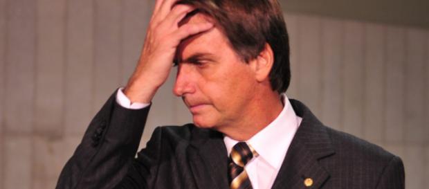 Bolsonaro indignado com o Conselho de Ética Bolsonaro indignado com o Conselho de Ética