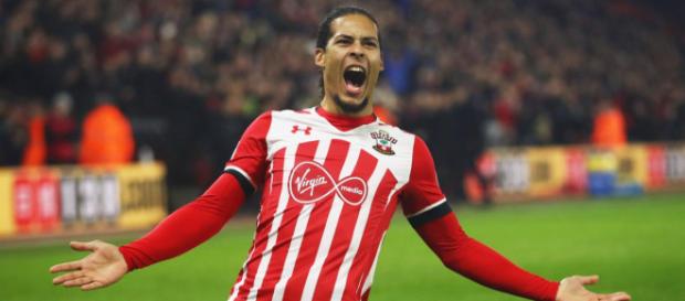 El centrocampista del Liverpool, Virgil van Dijk El centrocampista del Liverpool, Virgil van Dijk