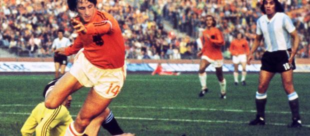 El mejor jugador holandés Johan El mejor jugador holandés Johan