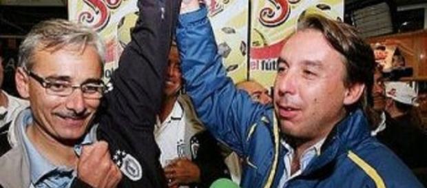 Jesús Martínez y Emilio Azcárraga. Jesús Martínez y Emilio Azcárraga.
