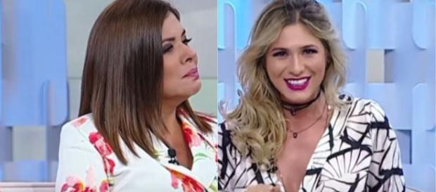 'Jesus te ama porque não convive com você', disse Livia a Mara. (Foto Reprodução). 'Jesus te ama porque não convive com você', disse Livia a Mara. (Foto Reprodução).