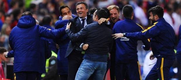 Luis Enrique lo ganó todo con el Barcelona Luis Enrique lo ganó todo con el Barcelona