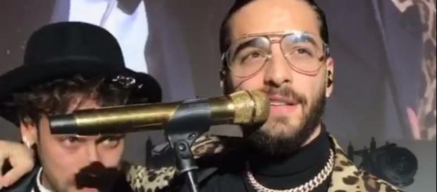 Neymar Jr. y el cantante colombiano Maluma. Neymar Jr. y el cantante colombiano Maluma.