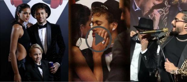 Rolou em Paris a festa do namorado de Bruna Marquezine, o astro Neymar Jr. Rolou em Paris a festa do namorado de Bruna Marquezine, o astro Neymar Jr.