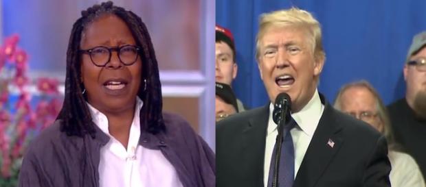 Whoopi Goldberg on Donald Trump, via YouTube Whoopi Goldberg on Donald Trump, via YouTube