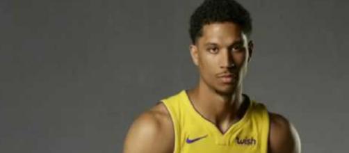 Josh Hart could evolve into a legit 3-and-D star in the NBA – image: [Lakers film room/Youtube]