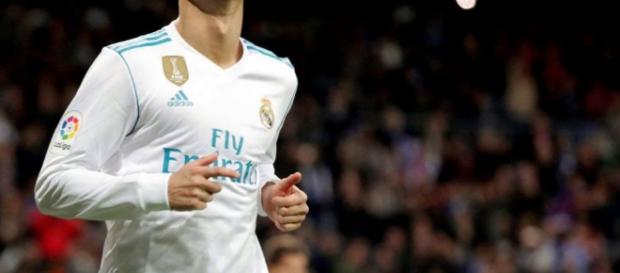 El jugador de fútbol portugués: Cristiano Ronaldo. El jugador de fútbol portugués: Cristiano Ronaldo.