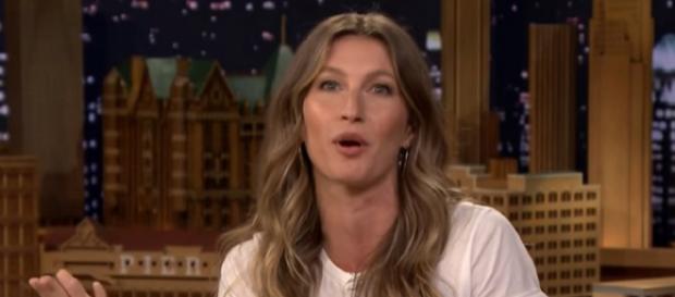 Gisele Bundchen congratulated the Eagles for their Super Bowl win (Image Credit: The Tonight Show Starring Jimmy Fallon/YouTube) Gisele Bundchen congratulated the Eagles for their Super Bowl win (Image Credit: The Tonight Show Starring Jimmy Fallon/YouTube)