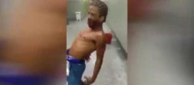 Imagens feitas em hospital brasileiro repercutiram em todo o território nacional. (Foto Reprodução). Imagens feitas em hospital brasileiro repercutiram em todo o território nacional. (Foto Reprodução).