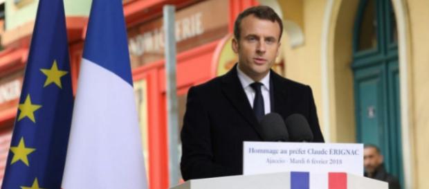 Macron veut voir la Corse « s'émanciper » Macron veut voir la Corse « s'émanciper »