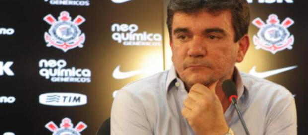 O atual presidente do Corinthians é Andrés Sanchez (Foto Reprodução). O atual presidente do Corinthians é Andrés Sanchez (Foto Reprodução).