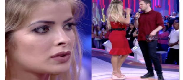 Tiago Leifert 'acabou' com eliminada do programa, que jura não ter prometido nada Tiago Leifert 'acabou' com eliminada do programa, que jura não ter prometido nada