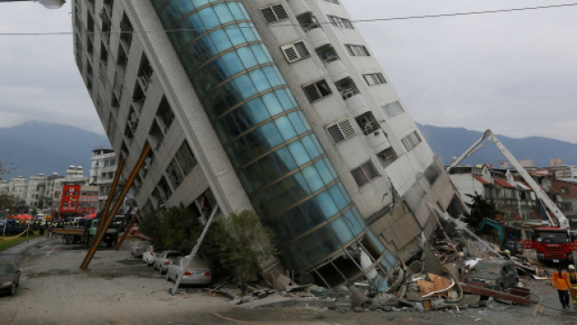 Edificio crollato a Taiwan, 6 Febbraio 2018