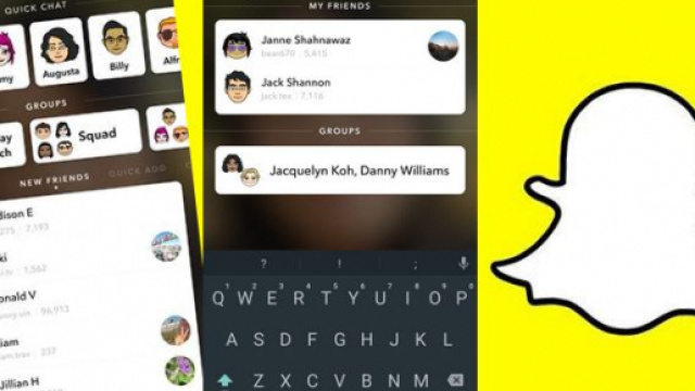 mise &agrave; jour snapchat - Janvier 2018