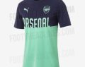 The leaked photos of Arsenal's new third kit reveal its garish colour