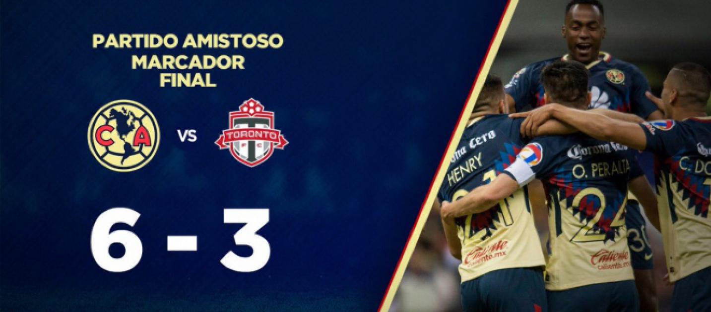 Resumen: Los Goles del América contra el Toronto FC