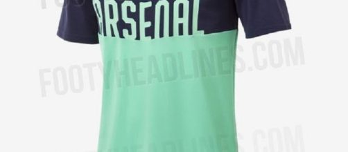 Rumoured Shirt of new Gunner's kit