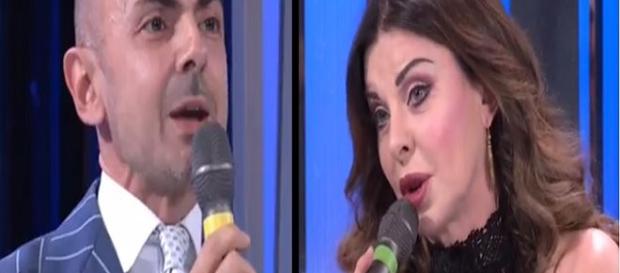 Enzo Miccio e Alba Parietti (photo credit: sussidiario.net) Enzo Miccio e Alba Parietti (photo credit: sussidiario.net)