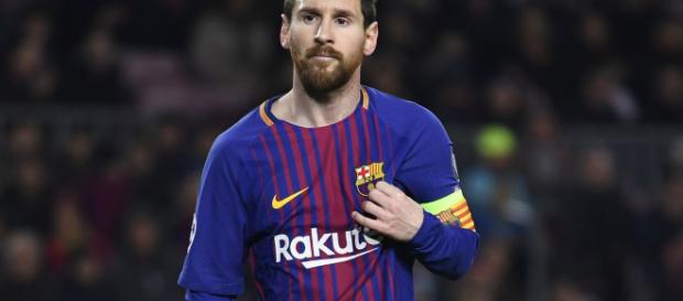 Messi busca anotar contra el Chelsea Messi busca anotar contra el Chelsea