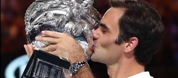 Roger Federer won the 2018 Australian Open (Image Credit: Australian Open TV channel/YouTube) Roger Federer won the 2018 Australian Open (Image Credit: Australian Open TV channel/YouTube)