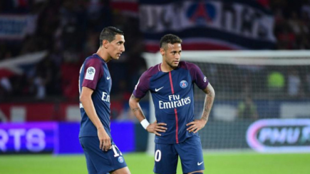 Foot - Angel Di Maria et Neymar (PSG) - madeinfoot.com