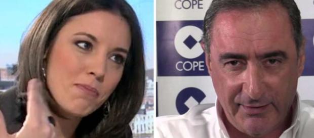 Irene Montero y Carlos Herrera en imagen Irene Montero y Carlos Herrera en imagen