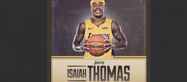 Los internautas ya visten a Isaiah Thomas con la camiseta de los Lakers Los internautas ya visten a Isaiah Thomas con la camiseta de los Lakers