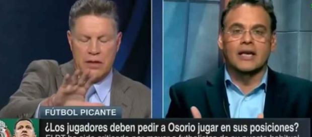 Peláez llama "estúpido" a David Faitelson Peláez llama "estúpido" a David Faitelson