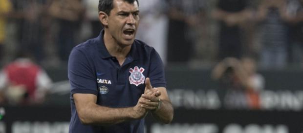 Técnico Fábio Carille, comandante do Timão Técnico Fábio Carille, comandante do Timão