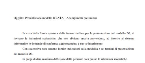 Iii Fascia Ata Arriva Conferma A Marzo Il Via Alla Scelta