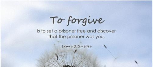 Forgiveness is for the victim - [Image credit - BK - Flickr]