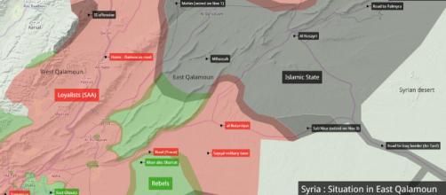 Map of Syrian civil war, courtesy of Flickr