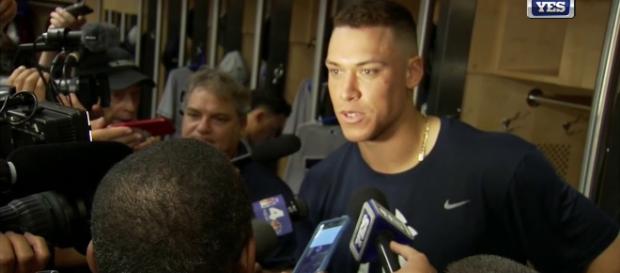 Aaron Judge se sintió genial en su primer juego de entrenamiento de primavera Aaron Judge se sintió genial en su primer juego de entrenamiento de primavera
