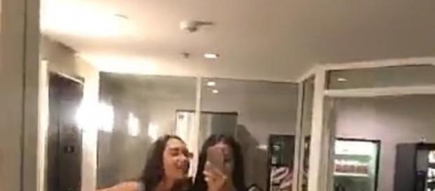 Astrid et Léana devenue amies sur le tournage des Anges 10 Astrid et Léana devenue amies sur le tournage des Anges 10