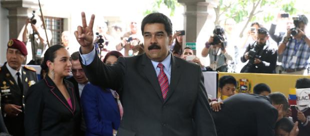 El presidente de Venezuela Nicolas Maduro El presidente de Venezuela Nicolas Maduro